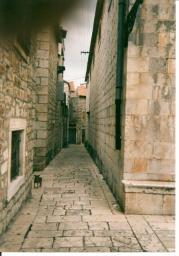 Úzké uličky v centru Stari Gradu